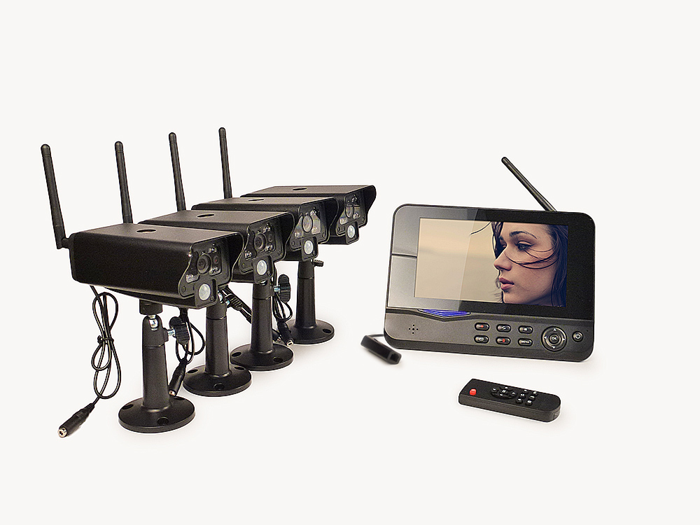 Беспроводной комплект видеонаблюдения «Kvadro Vision Office IP»